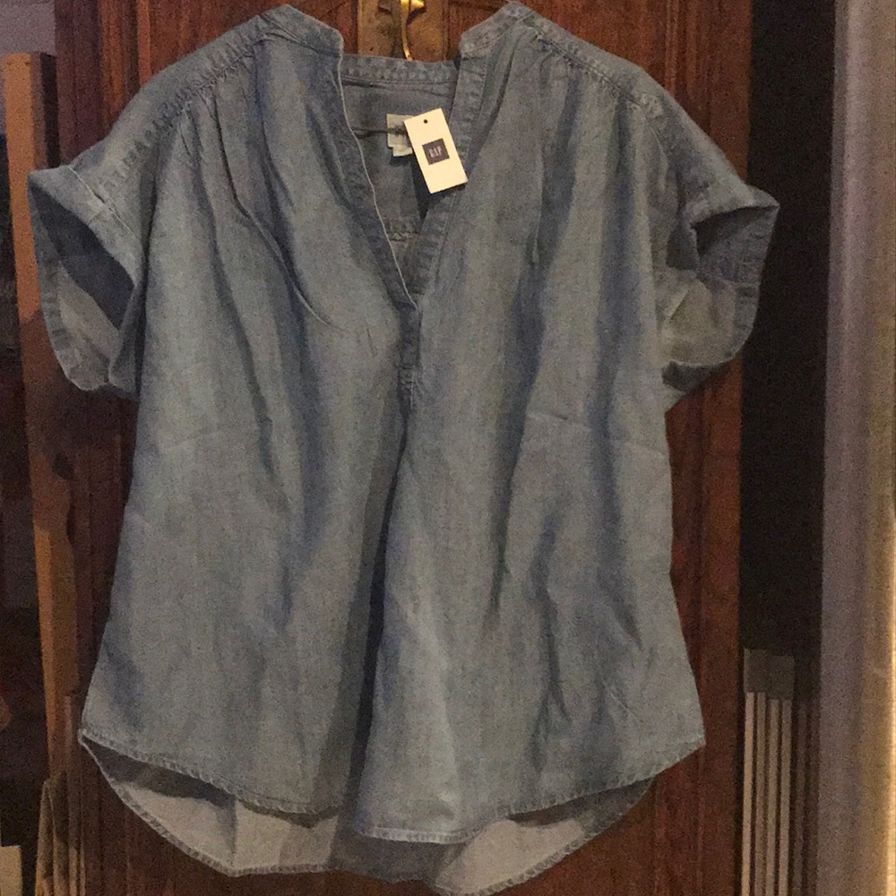 Gap Tencel Popover Shirt
